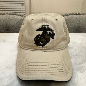 Marine Corps “Support Our Troops” USMC Embroidered Hat with Velcro Strap - NWOT